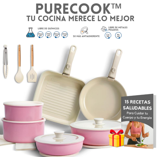 Set Ollas PureCook™ - Set Cerámico 22 pzs